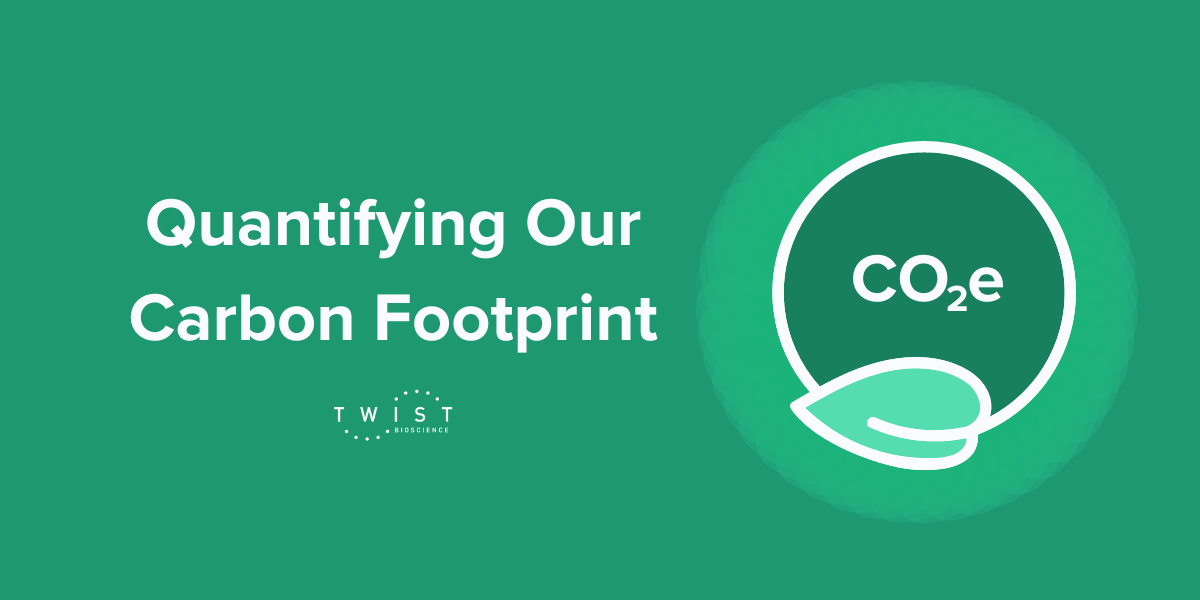 Quantifying our carbon footprint graphic