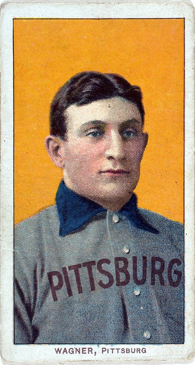 Honus Wagner Rookie Baseball Card Image
